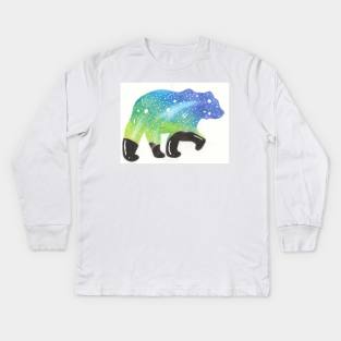 starry bear Kids Long Sleeve T-Shirt